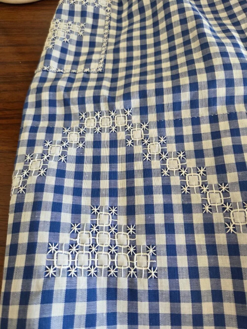 Handmade beautiful blue